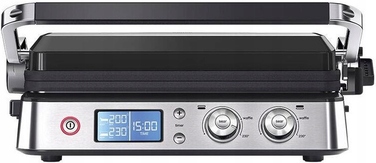 Складаний електричний гриль Braun CG9040, сріблястий/сірий, 2000 Вт