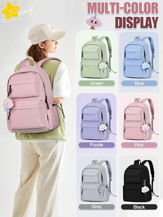 Жіночий рюкзак FIORETTO для дівчаток та хлопчиків, 15.6