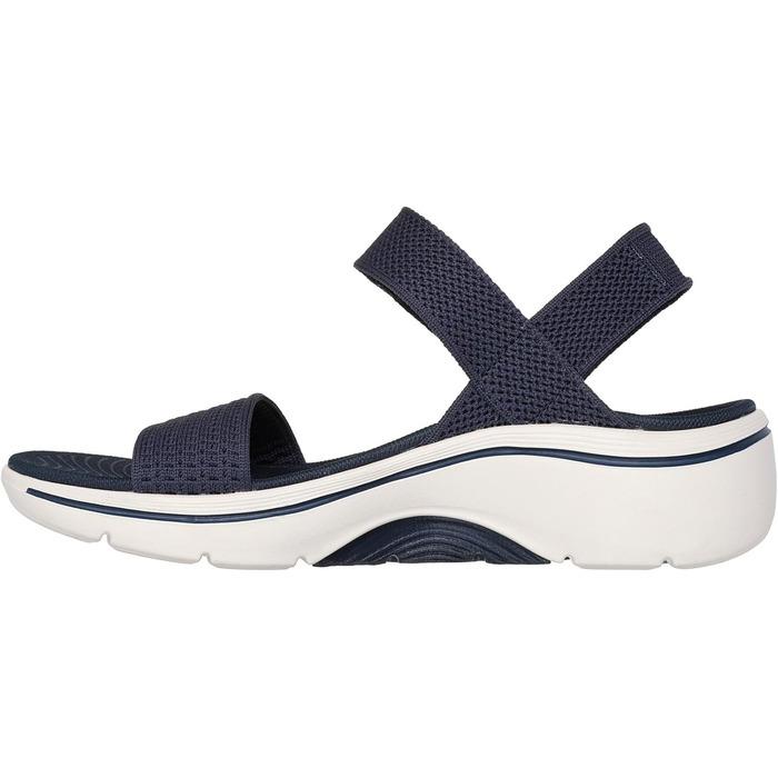 Сандалі Skechers Go Walk Arch Fit 2.0 Annie Navy текстильні, 38 EU - Комфортні жіночі сандалі зі підтримкою стопи