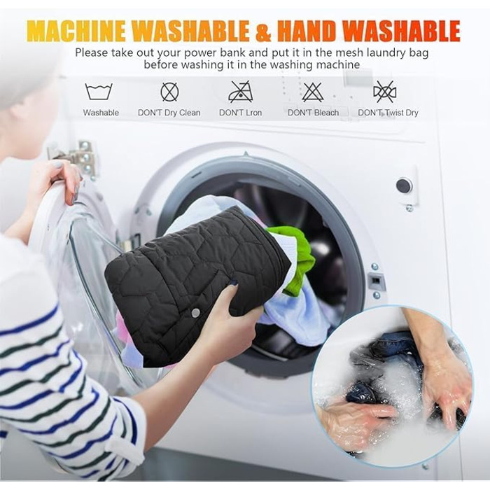 Електрична гріюча жилетка для чоловіків Rrtizan з акумулятором 10000mAh, 15 зон нагріву, 3 режими температури, чорна, XL