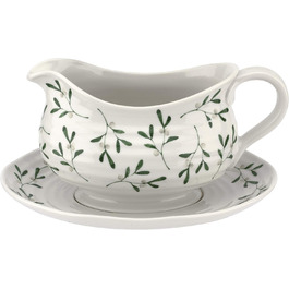 Соусник Portmeirion Sophie Conran Garland 1 пінта з підставкою, фарфор, амур, омела