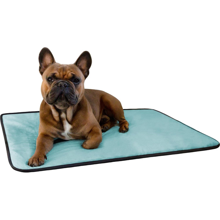 М'яка підстилка для собак Normani - Підстилка для тварин з безпечного матеріалу, 40x50/60x80/70x100 см (Блакитна)