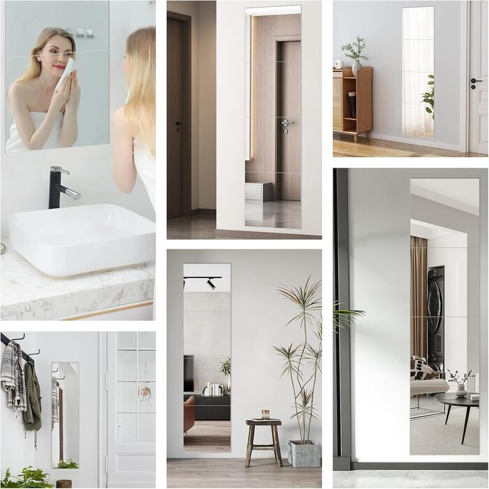 Дзеркальні плитки на клейкій основі 30x30 см - 4 шт. (Акрил) для стін, шаф, спальні та вітальні