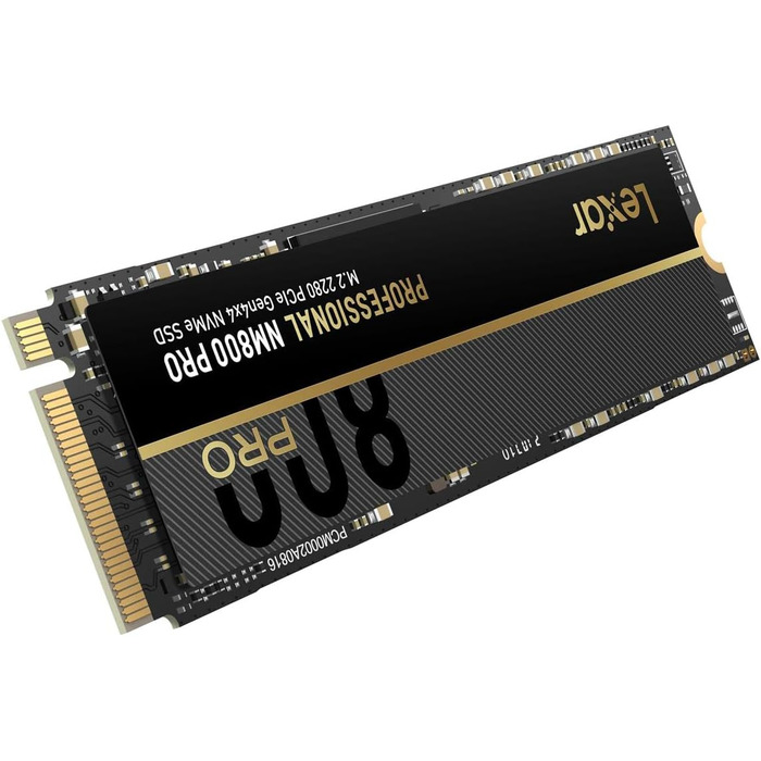 Lexar SSD Professional NM800 Pro 1TB M.2 2280 PCIe Gen4 NVMe - Швидкий диск для професіоналів