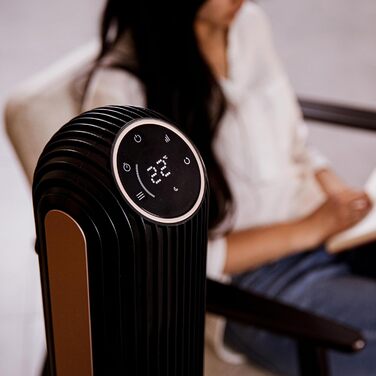 Турбовентилятор Cecotec EnergySilence 9090 Skyline Ionic: 119 см, 45 Вт, іонізатор, LED-дисплей, пульт ДК, 3 режими, 12 год таймер, осциляція 70º