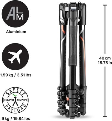 Штатив Manfrotto Befree Advanced для Sony Alpha (Alu)
