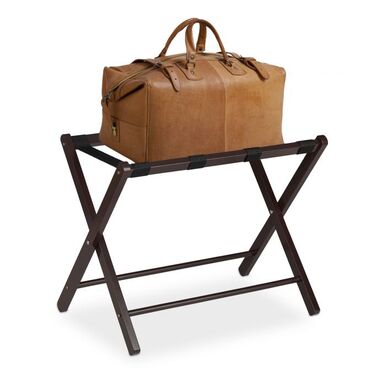 Relaxdays Folding Wooden Suit Rack