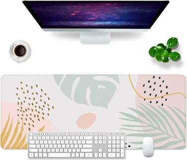 Килимок для миші Octopus, фіолетовий, 80x30 см, XL, для геймінгу, великий, з принтом Океан