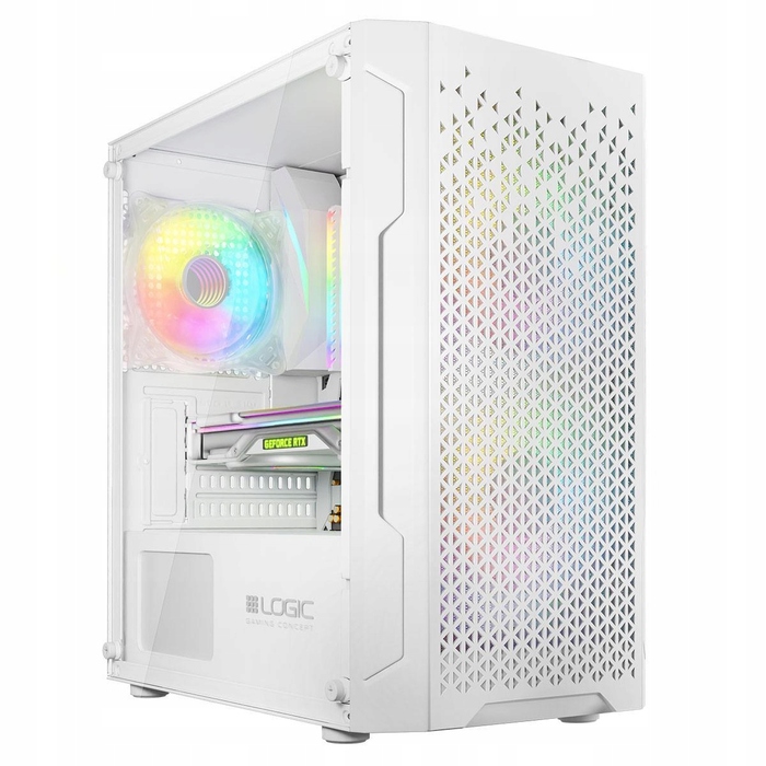Корпус Logic Concept Aramis ARGB Mini Tower, білий