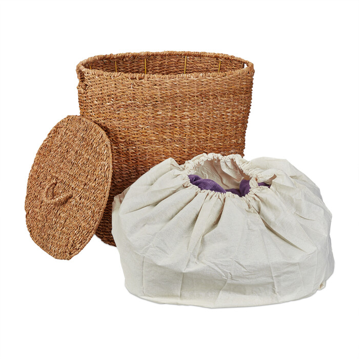 Relaxdays Laundry Basket 50 L