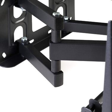 Кріплення для телевізора Ribelli® Schwenkbar Neigbar: поворотне та нахилене, VESA 600x400mm, для телевізорів та моніторів 32-84 дюймів, до 50 кг, підходить для Flat та Curved моделей