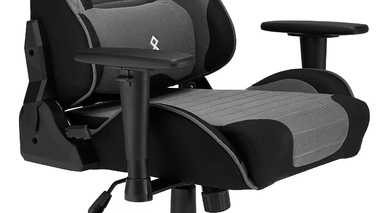 Ігрове крісло IMBA seat Druid, тканина, сіре