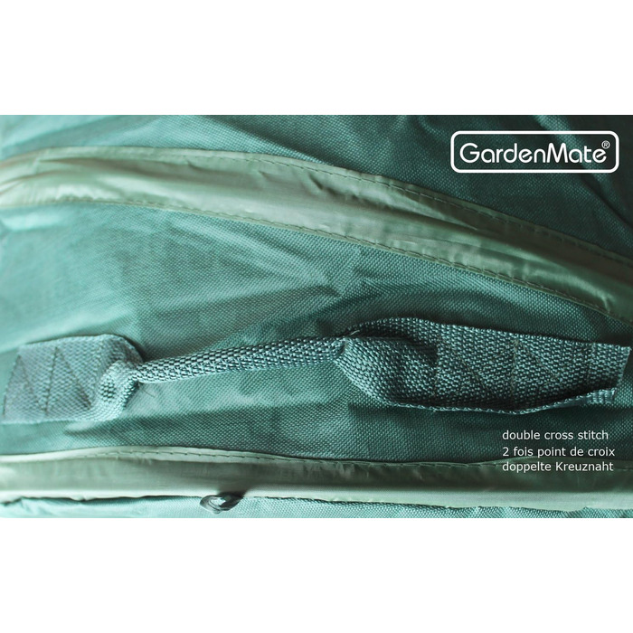 Садовий мішок GardenMate 160 л, саморозкладний, поліестер 600D, для збору листя та сміття