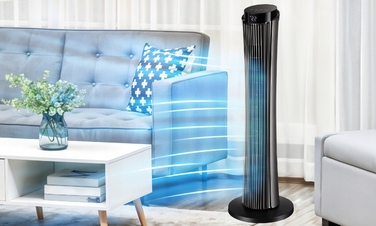 Колонний вентилятор Electo Electropro1, чорний