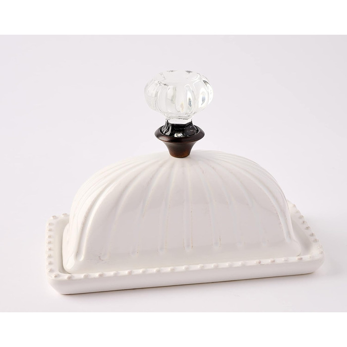 Mud Pie Turkish Door Knob Butter Dish
