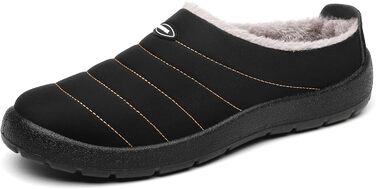 Тапочки халатні зимові для чоловіків та жінок Mishansha, теплі, з плюшевою підкладкою, розмір 35-47, чорний колір