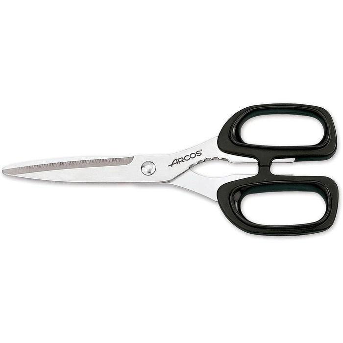 Arcos Serie Prochef - Kitchen Scissors - Stainless Steel Blade 200 mm - Polypropylene Handle Black