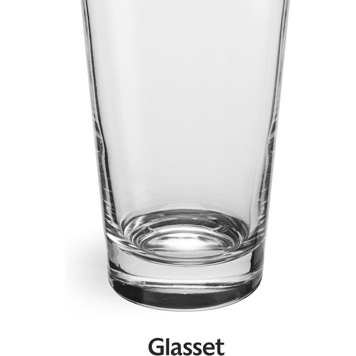 Набір склянок FLINT для пива та коктейлів 650 мл, 4 шт., прозорі, Classic Collection, для посудомийної машини