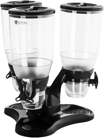 Дозатор для мюслі Royal Catering RCCS-9L/3 – 3 x 3 л, для кав'ярень та ресторанів