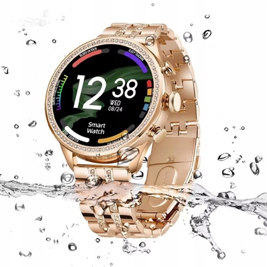 Смарт-годинник Smart-Trend з цирконіями, рожевий