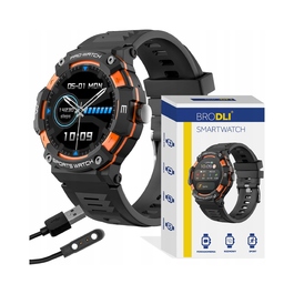 Смарт-годинник Brodli BS 5000 для чоловіків, чорний