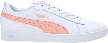Жіночі кросівки Puma Smash WNS V2 L (39 EU) білий, персиковий, чорний