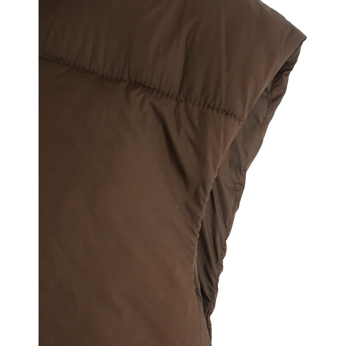 Жіноча жилетка Geagodelia: коротка, без рукавів, з утеплювачем, стильна, легка, чорна. Ідеальна для осені та зими.