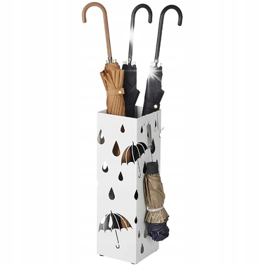 Підставка для парасольок сучасна, біла