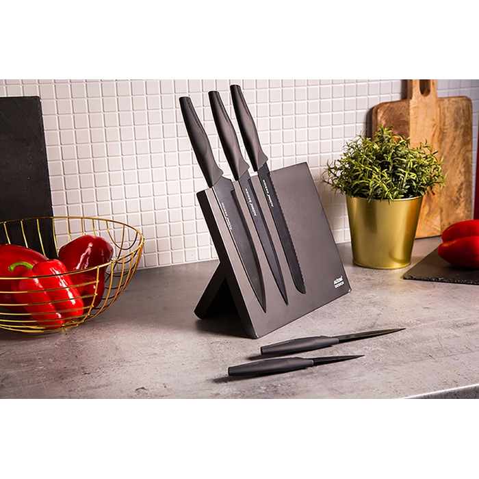 Набір ножів у коробці Altom Design Black, 5 предметів