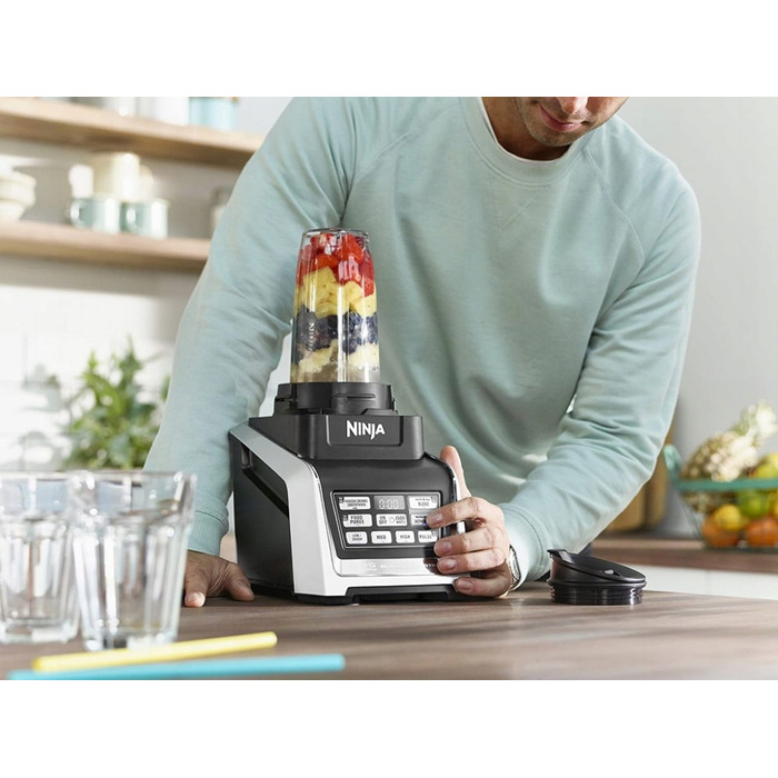 Стаціонарний блендер Ninja BL682EU2, 1500 Вт, чорний