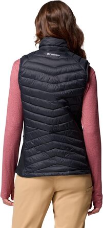 Жіночий жилет Columbia Powder Pass 3 Hybrid - тепла пуховка, чорний (XS)