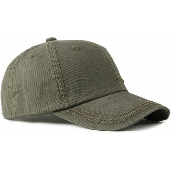 Бейсболка YAMEE з деніму для чоловіків та жінок, унісекс, для спорту, риболовлі та кемпінгу, один розмір (зелений)