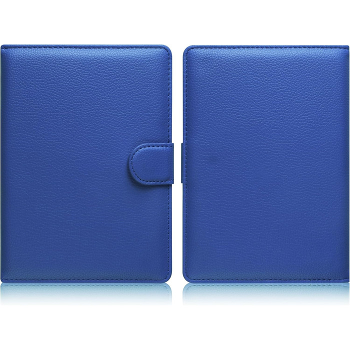 Чохол для електронного читача 6-7 дюймів: Pocketbook, Tolino, Sony, Kindle, Kobo. Захисний чохол з екошкіри, зелений (блакитний)