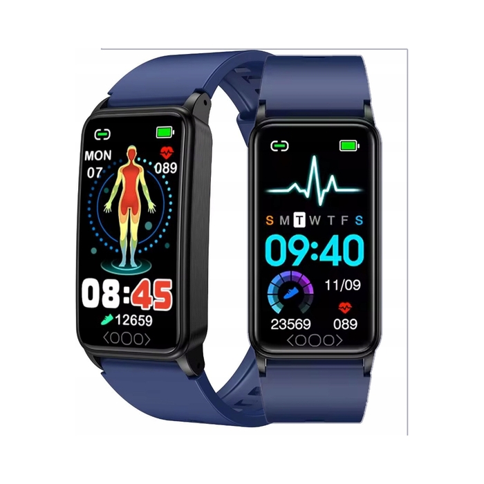 Смарт-браслет Smart-Trend: вимірювання глюкози, температури та ЕКГ, синій