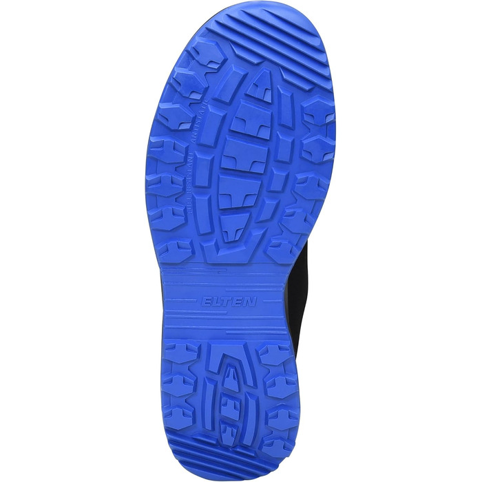 Робочі черевики ELTEN Impulse XXT Blue Low ESD S1: текстиль, пластикова капа, для жінок та чоловіків, чорний, 42 EU