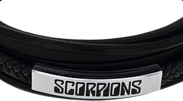 Браслет Amor x Scorpions: сталь/нейлон, унісекс, для жінок та чоловіків, ювелірний аксесуар, у подарунковій коробочці