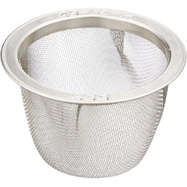Stainless steel strainer for teapot, Tikusan - Made in Japan, 7.9 - 8.4 cm (1.9