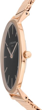 Liebeskind Berlin Набір подарунок для жінок: годинник та прикраси – Елегантний та модний подарунок на День народження та День святого Валентина (Годинник + Браслет у вигляді розбитого серця / Рожеве золото)