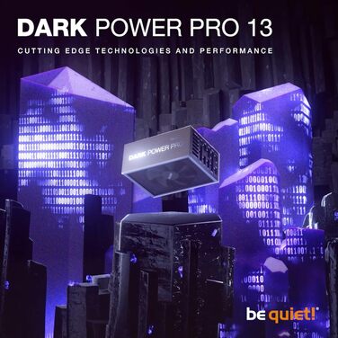 Блок живлення be quiet! Dark Power Pro 13 1600W, ATX 3.1, 80+ Titanium, повністю модульний