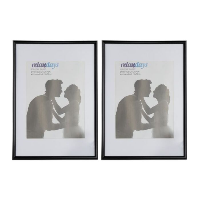 Набір рамок для фотографій Relaxdays, 2 шт., формат A4