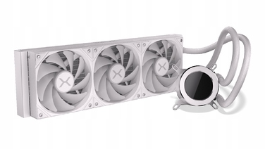 Рідинне охолодження AIO KRUX HydroGlance 360 ARGB LCD White, LCD-дисплей