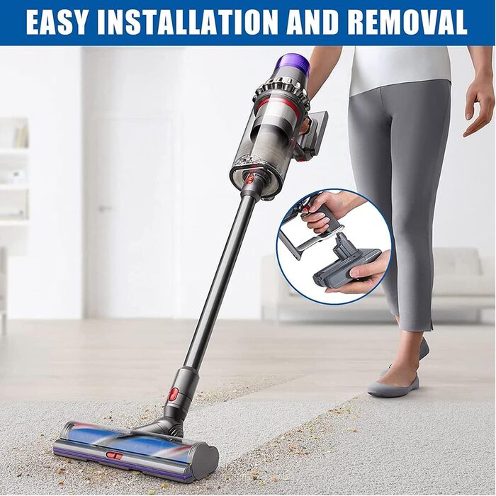 Замінник для пилососа Dyson V10 (1 фільтр + 3 гвинти) (акумулятор, V 6)