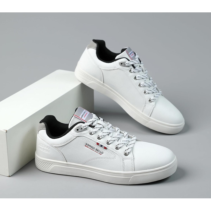 ARRIGO BELLO Кросівки чоловічі білі, спортивні, для ходьби та бігу, розмір 41-46