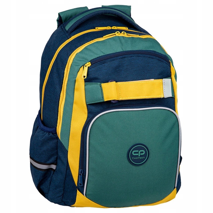 Багатофункціональний шкільний рюкзак CoolPack, багатокомірний, багатоколірний