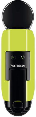 Кавова капсульна машина Nespresso De'Longhi Essenza Mini EN 85.L, 19 бар, компактна, набір капсул, лайм, без спінювача молока