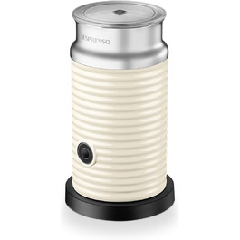 Nespresso Aeroccino 3: електричний спінювач молока, 120 мл пінки, 240 мл гарячого молока, білий