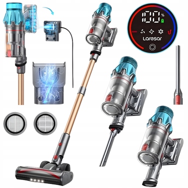 Вертикальний пилосмик Laresar Ultra 7-001, золотий