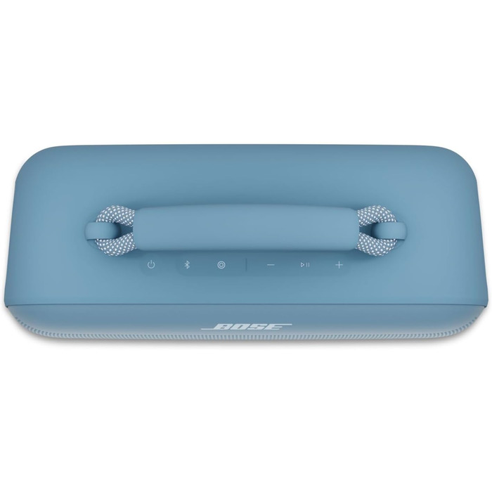 Портативна Bluetooth колонка Bose SoundLink Max - водонепроникна, до 20 годин роботи, USB-C, AUX, блакитна