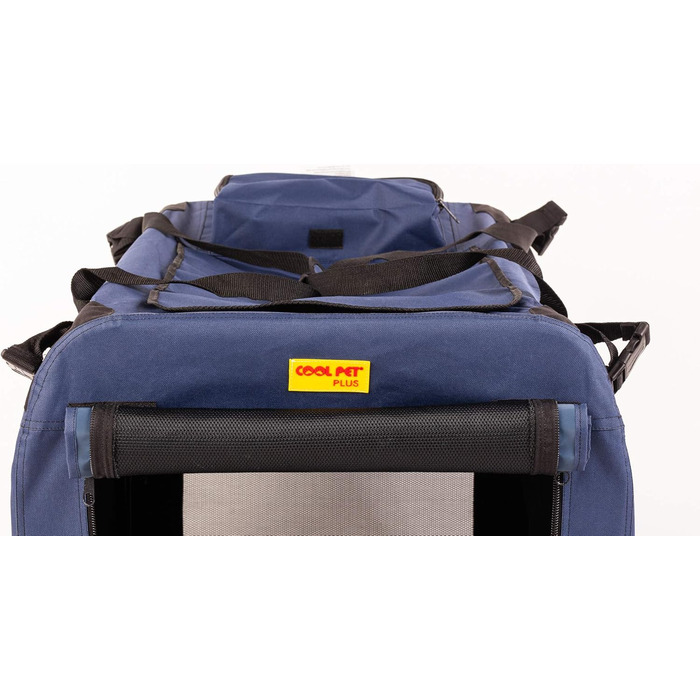 Кія для собак COOL PET, возик для собак, переноска для собак, клітка для собак, бокс для собак, 122x79x99 см (блакитний)