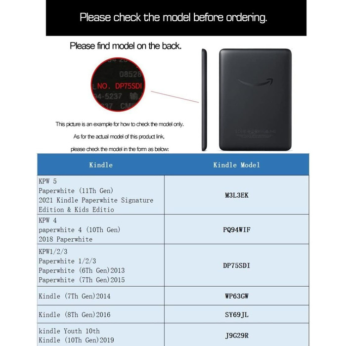 Чохол для Kindle Paperwhite 5-6.8